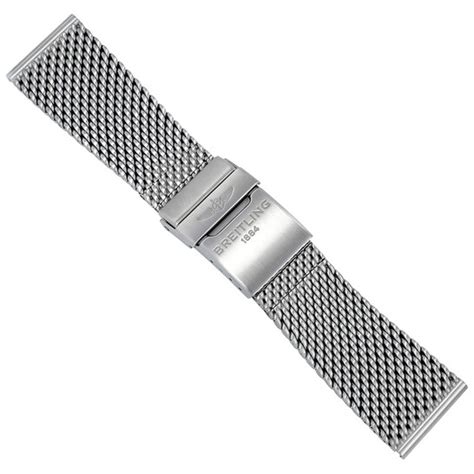 breitling mesh bracelet 20mm|breitling rubber strap 24 20.